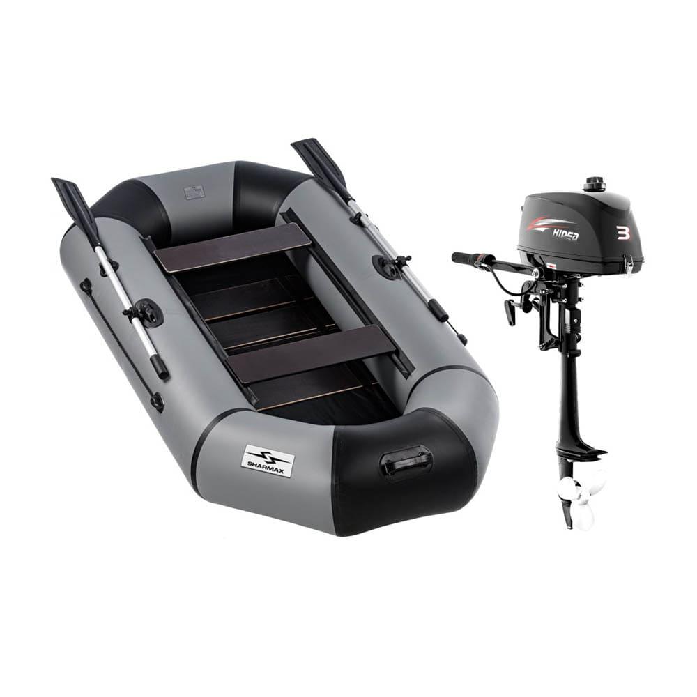 Лодка ПВХ Sharmax P280 и мотор Hidea HD 3FHS