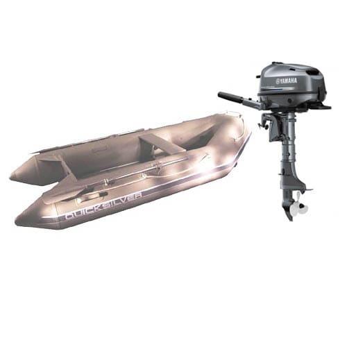 Лодка ПВХ QuickSilver AIRDECK 310 и мотор Yamaha F5AMHS