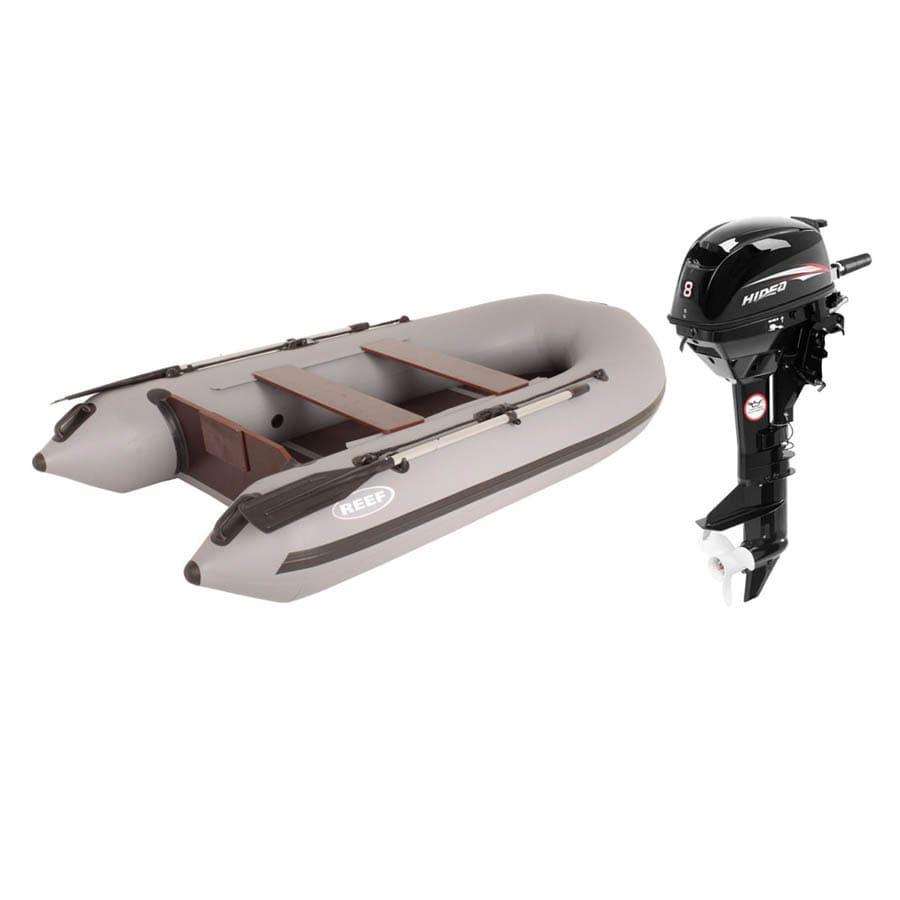 Лодка ПВХ Reef 320 L и мотор Hidea HD 8FHS