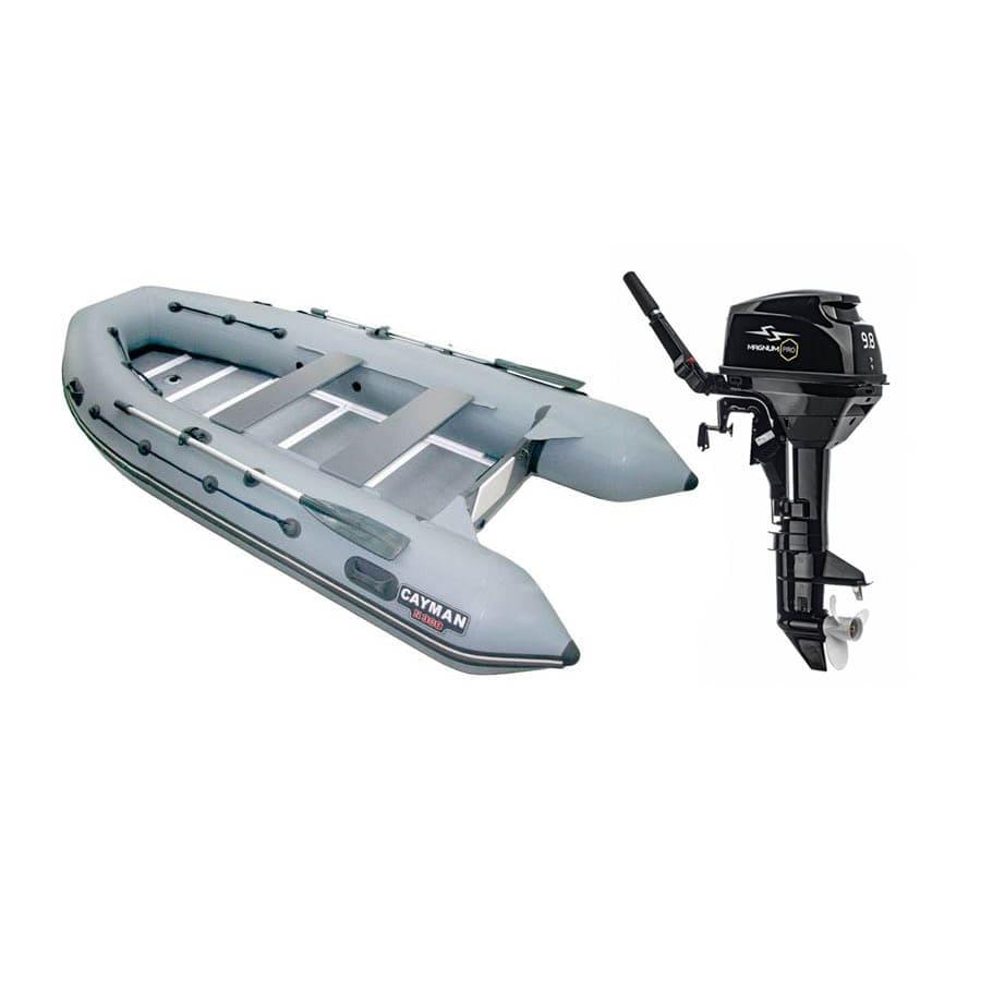 Лодка ПВХ Кайман N-330 и мотор Magnum PRO SM9,8HS