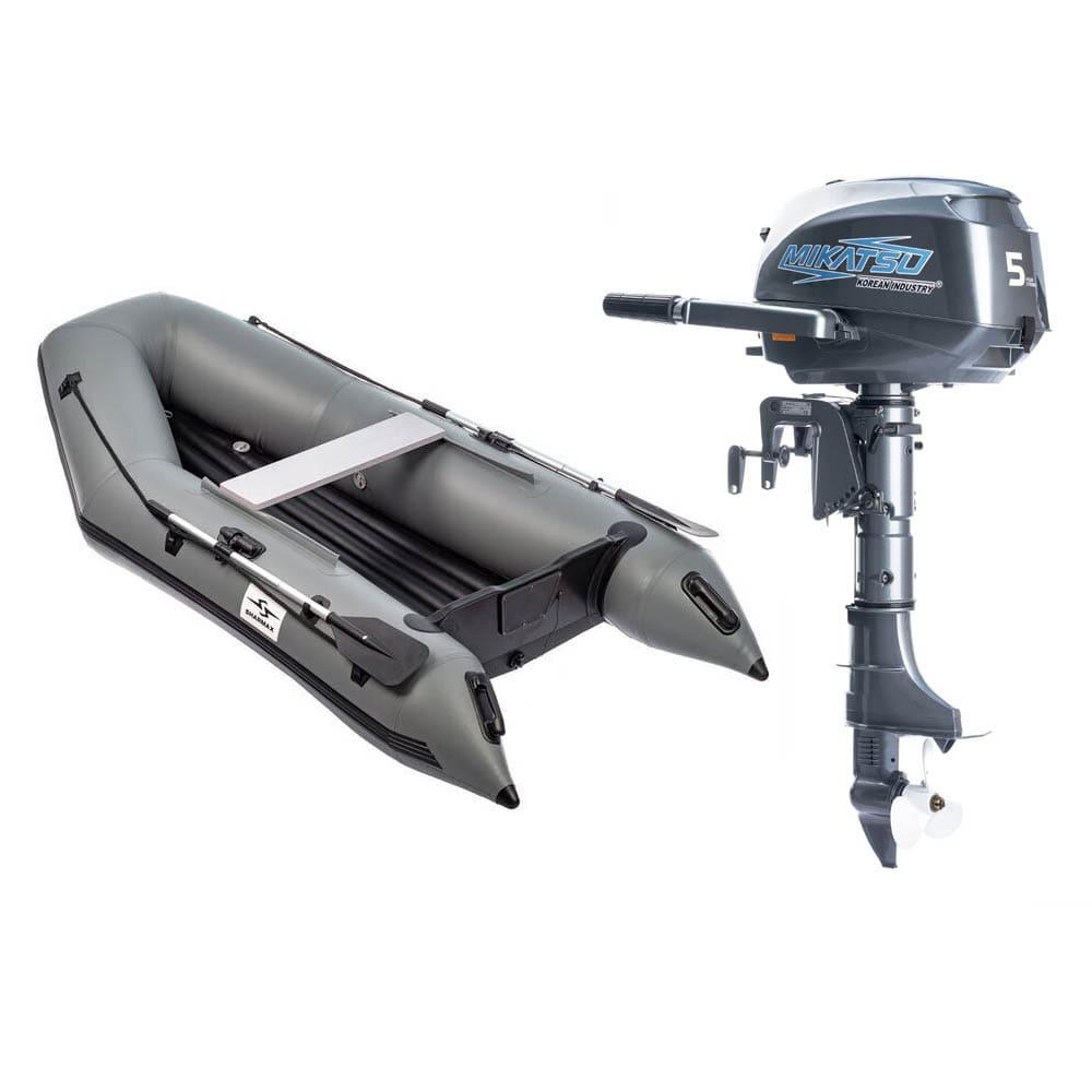 Лодка ПВХ Sharmax F-310 Airfloor и мотор Mikatsu MF5FHS