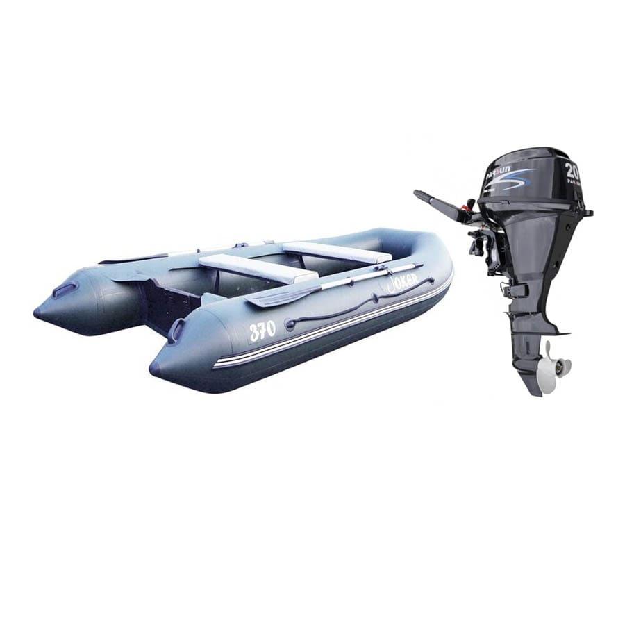 Лодка ПВХ Altair Joker 370 и мотор Parsun F 20