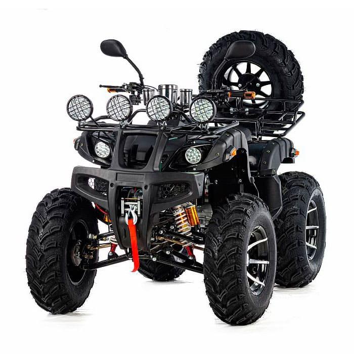 Квадроцикл RAPTOR Max Pro 300 (4+1) (красный/чёрный) (2022)