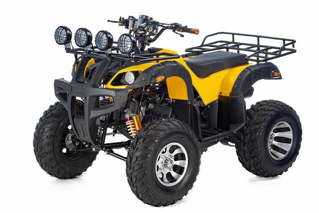 Квадроцикл RAPTOR Max Pro 250 (жёлтый/чёрный) (2022)