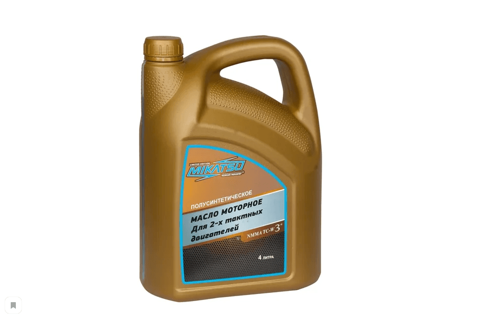 Масло Mikatsu Premium 2-х так., полусинтетика 4л