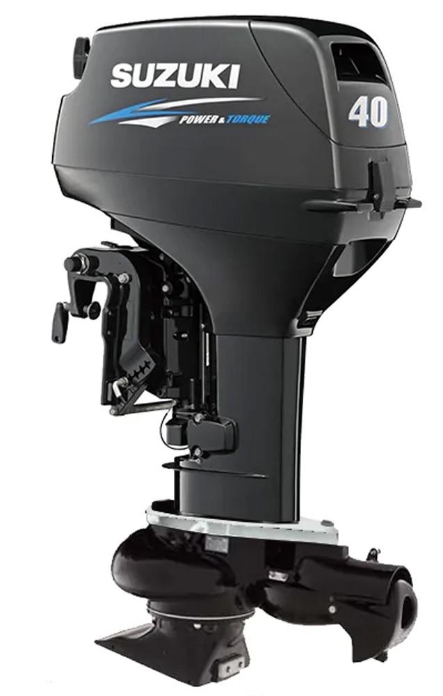 2х-тактный лодочный мотор SUZUKI DT40WRS JET с водомётной насадкой Marine Rocket