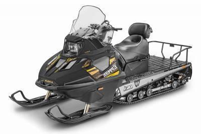 Снегоход STELS Ермак 600L с 2-мя лыжами