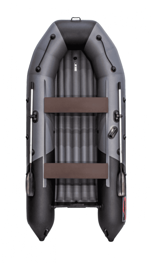Лодка ПВХ ТАЙМЕНЬ NX 3400 НДНД PRO Серый
