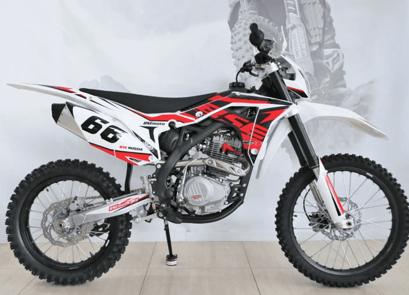 Мотоцикл кроссовый эндуро BSE Z4 Red 66 2023 Б/У