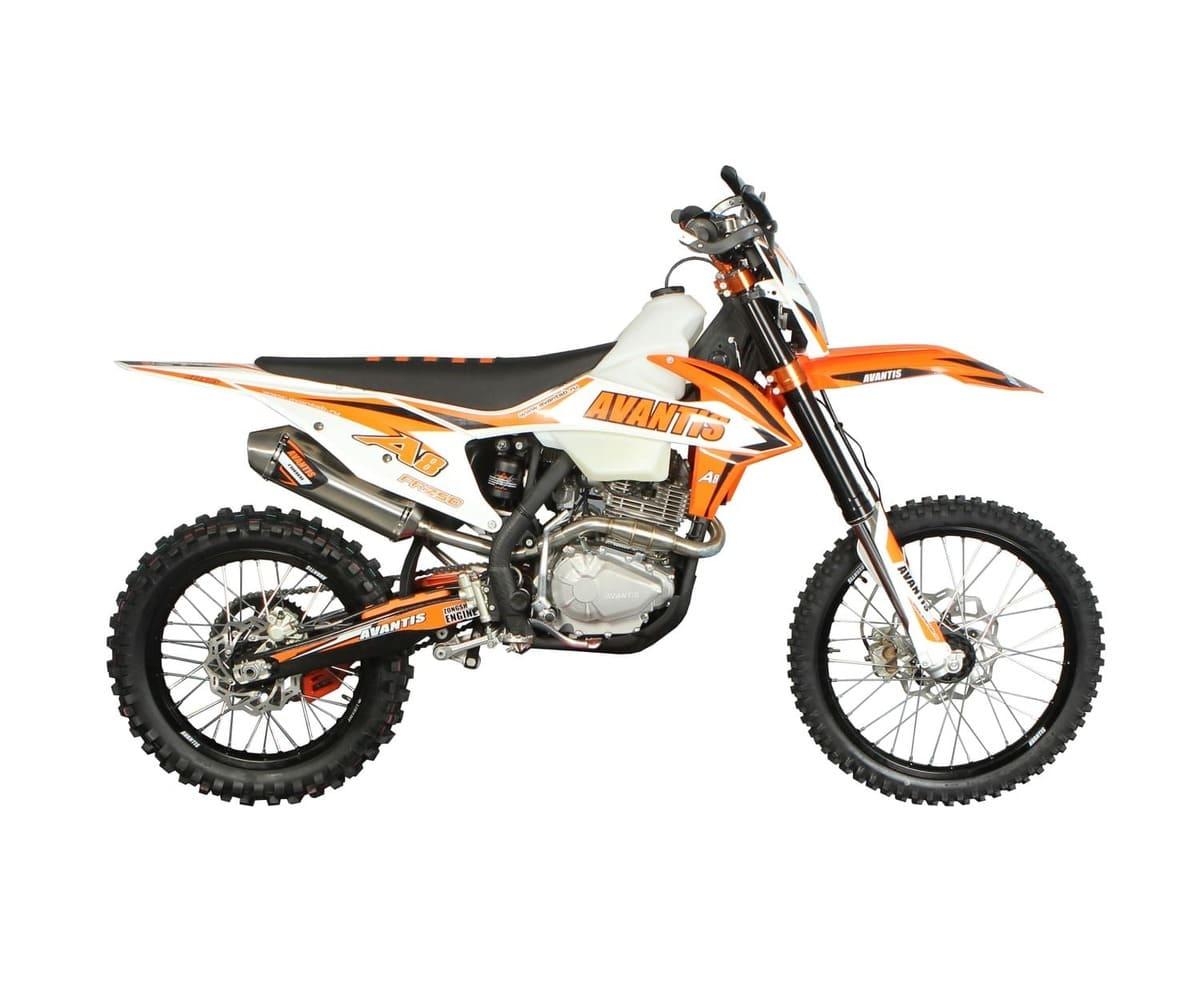 Мотоцикл кроссовый эндуро AVANTIS A8 250 Carb (PR250/172FMM-5) KKE 2022 (БАЛАНС. ВАЛ)