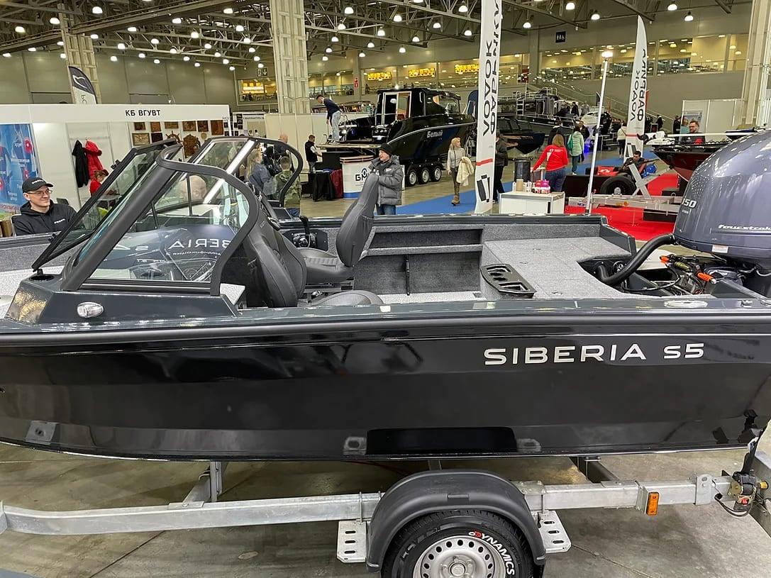 Катер-лодка алюминиевая SIBERIA S5 (one)