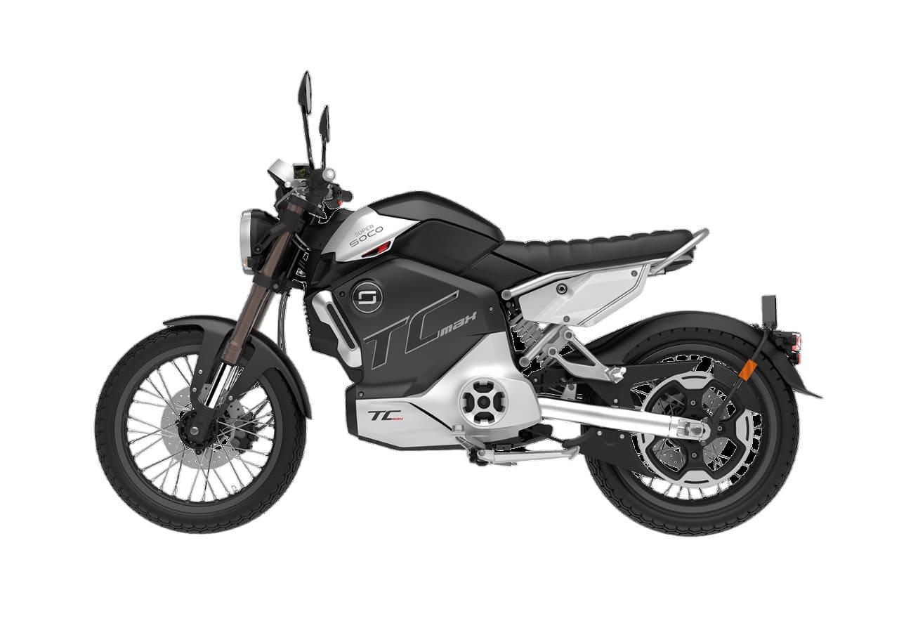 Электромотоцикл SUPER SOCO TC MAX Spoke Whell (3 кВт)