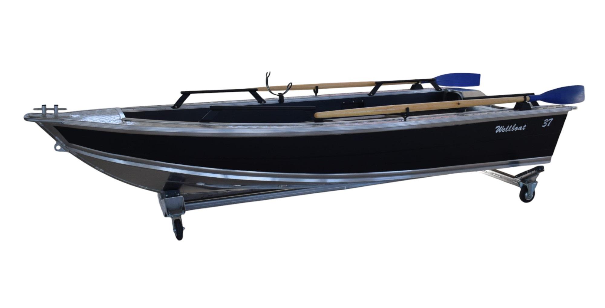 Алюминиевая лодка WELLBOAT-37 ПОД ЗАКАЗ