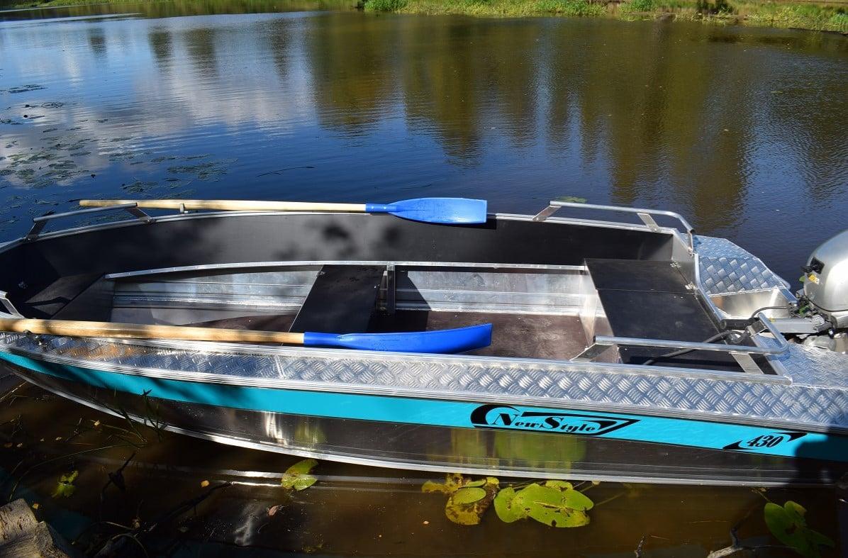 Алюминиевая лодка WELLBOAT-43-0 ПОД ЗАКАЗ