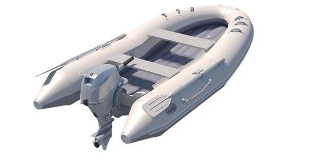 Лодка ПВХ BADGER Air Line 390 2017 (НДНД)