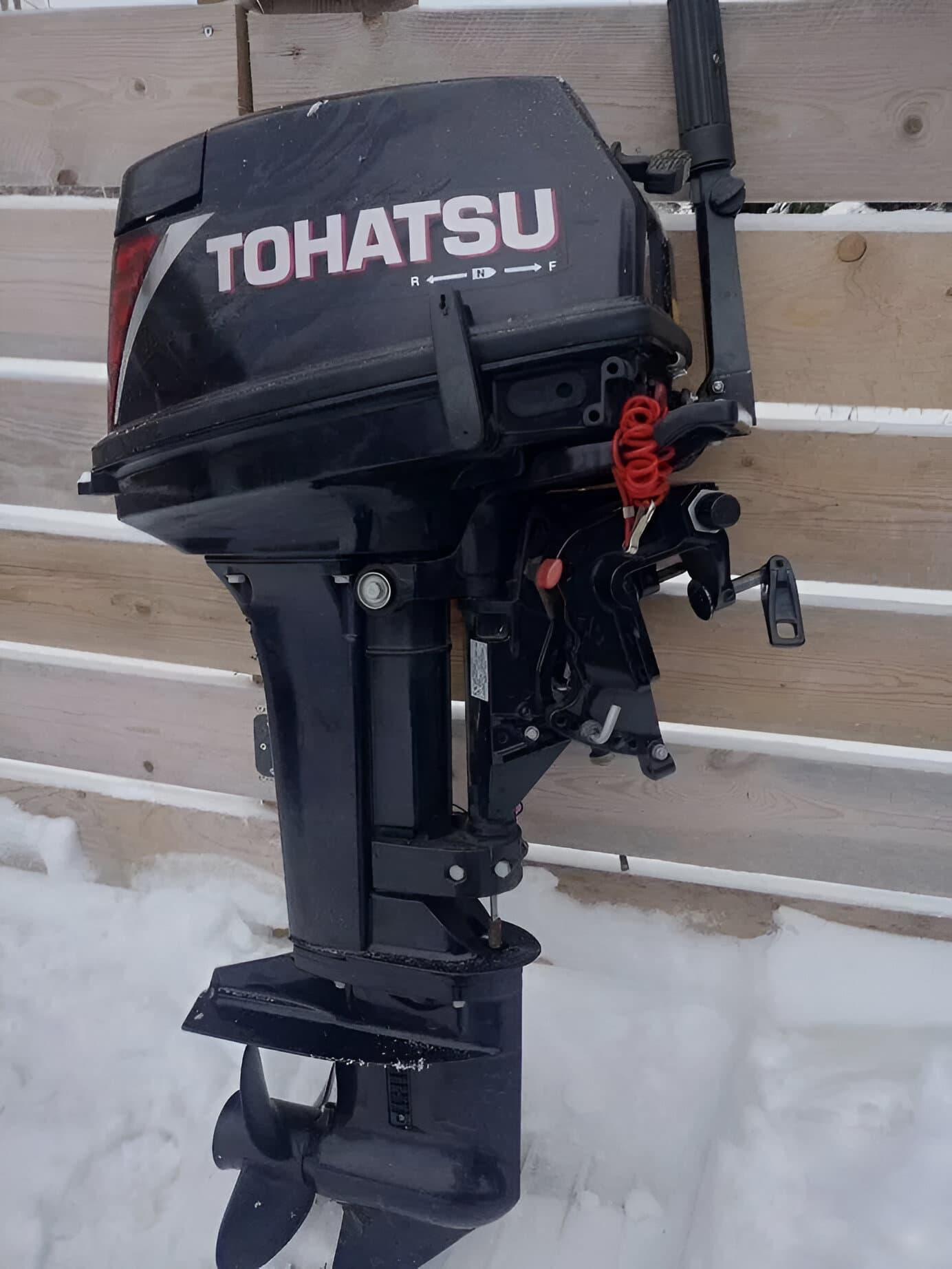 2х-тактный лодочный мотор TOHATSU M15 S Б/У