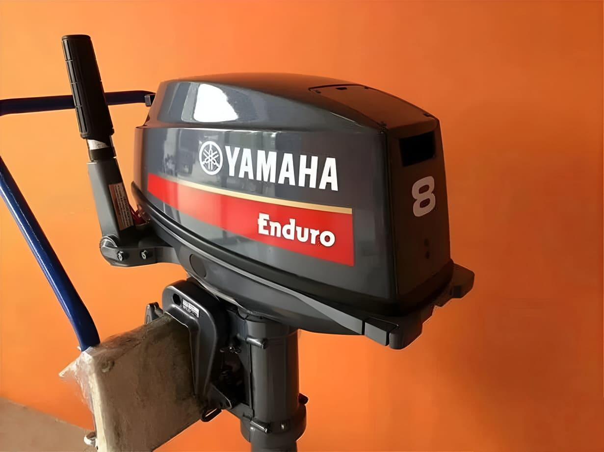 2х-тактный лодочный мотор YAMAHA E8DMHS Б/У