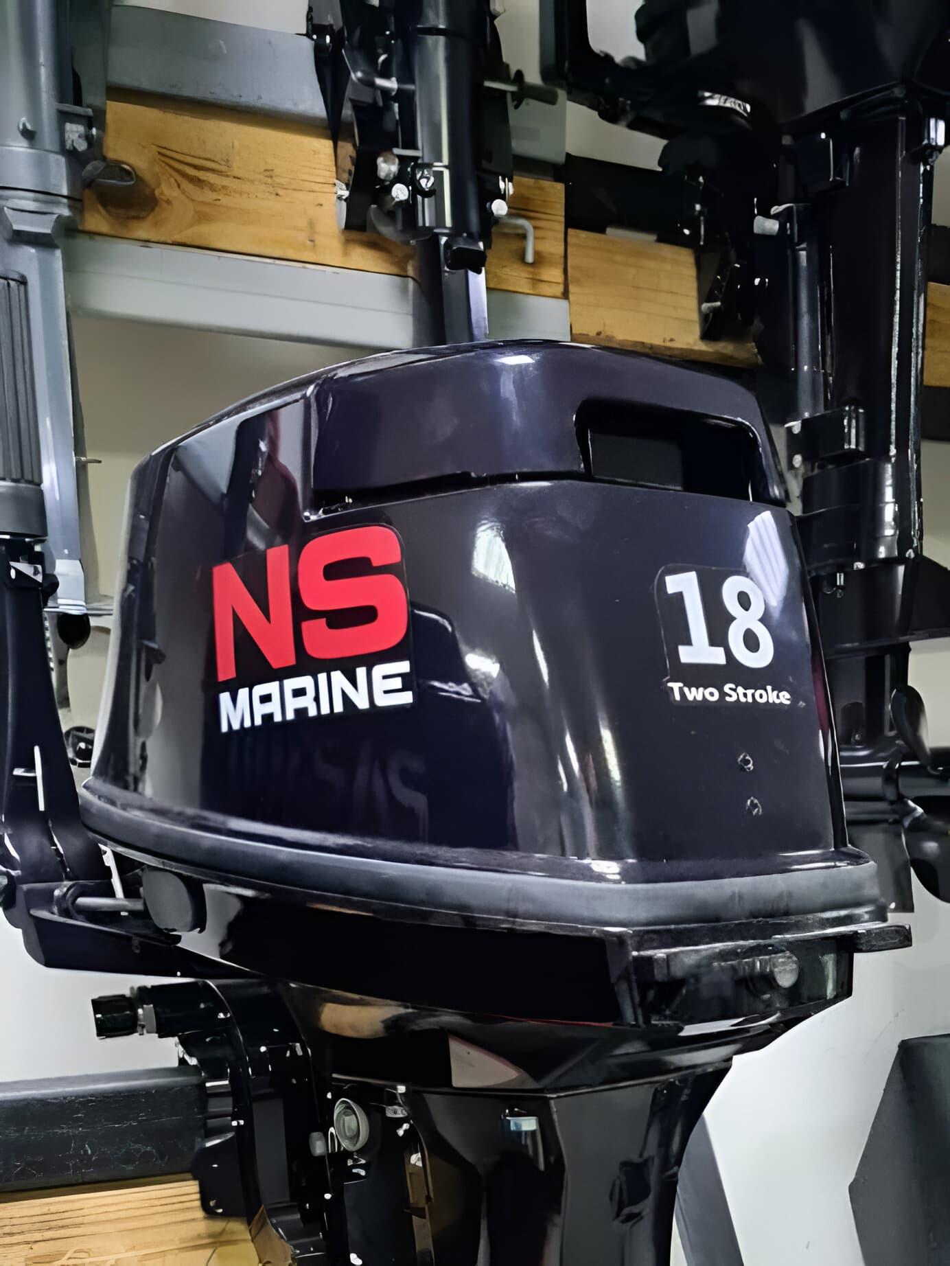 2х-тактный лодочный мотор NISSAN MARINE NM 18 E2 S Б/У