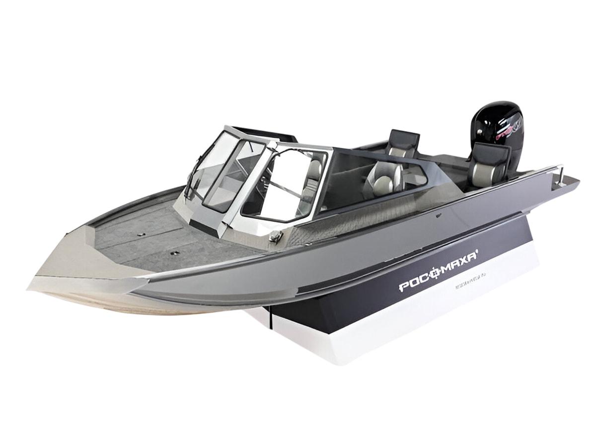Катер-лодка алюминиевая РОСОМАХА R5100 В