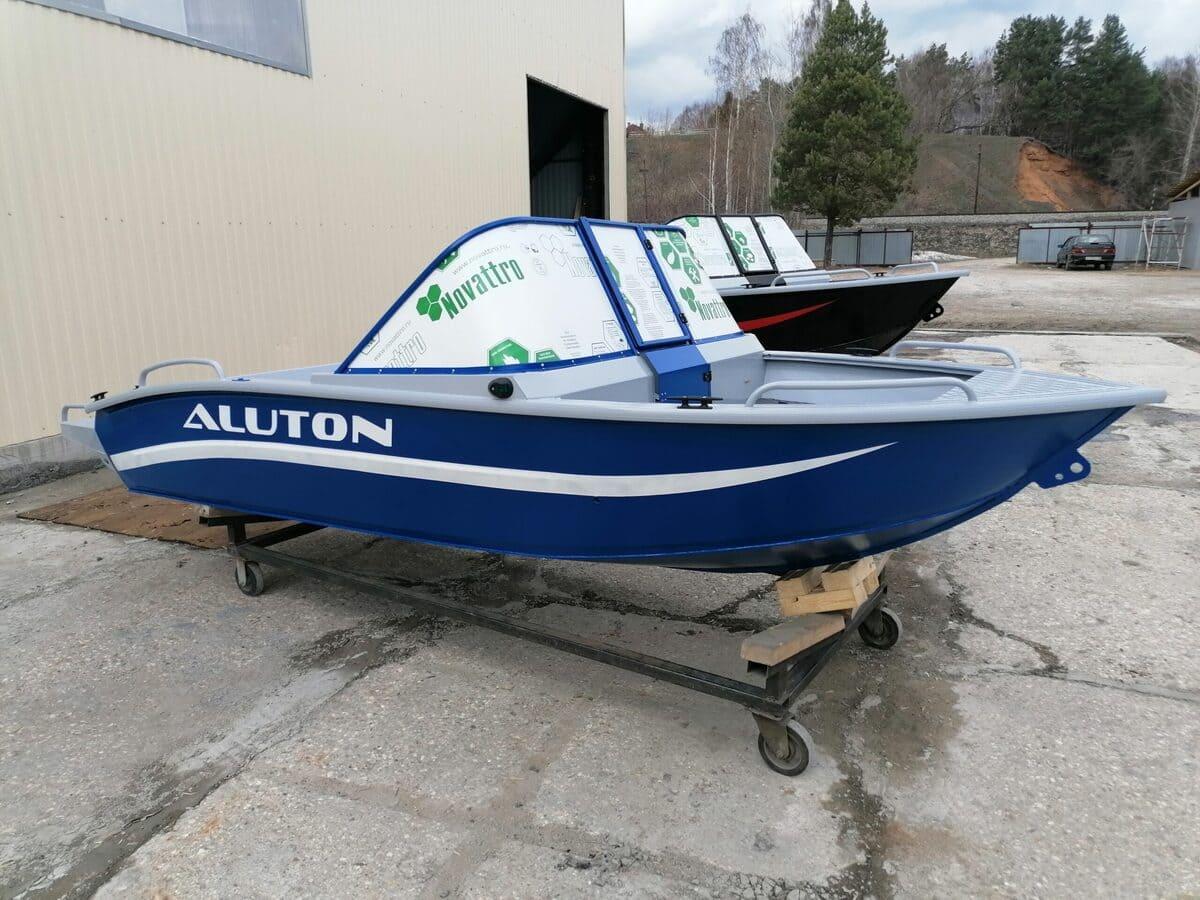 Катер-лодка алюминиевая ALUTON 430DC