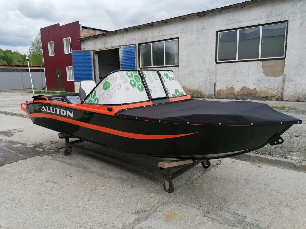 Катер-лодка алюминиевая ALUTON 490DC