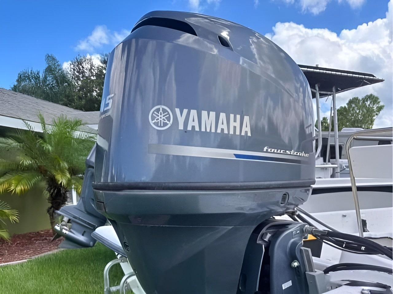 2х-тактный лодочный мотор YAMAHA E115AETL Б/У